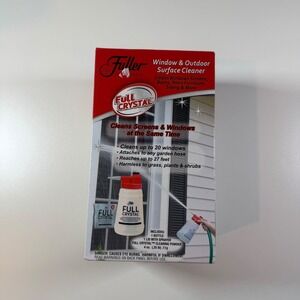 Fuller Brush Co Full Crystal Surface Cleaner Unisex OS Red New FBFC-6 Hose Spray